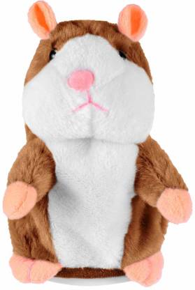 Hunk shopper's Talking Hamster Plush Toy, Repeat What You Say Funny Kids Stuffed Toys, Talking Record Plush Interactive Toys for, Birthday Gift Kids Early Learning