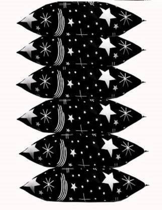 ACTOS Microfibre Sleeping Pillow Pack of 6 Abstract