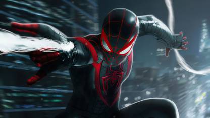 Marvel's Spiderman Miles Morales Poster (12 inch X 18 inch, Rolled) Paper Print