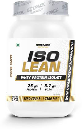 SIX PACK NUTRITION Iso Lean Whey Protein Isolate Whey Protein