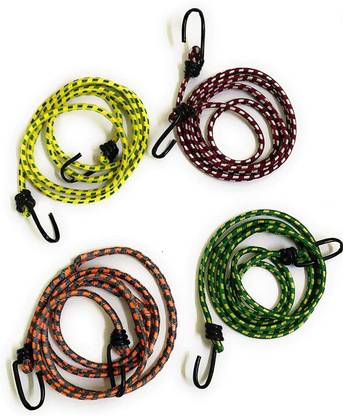 hinik Elastic Rope-6ft Multicolor (Length: 2 m, Diameter: 10 mm)_set of 4 Multicolor