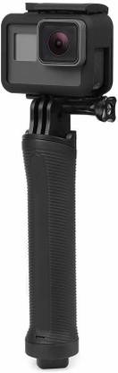 TECHGEAR Grip Tripod Foldable Selfie Stick, Stabilizer Mount Holder for GoPro Hero Tripod