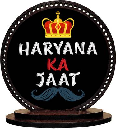 GiftzLane Haryana ka Jaat Car Dashboard Idol / Home Decor / Table-Top Decorative Showpiece  -  8 cm