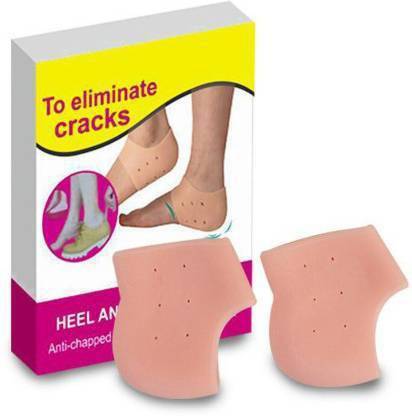 Shah Unique New Heel anti-Crack Sets Heel Support New Moisturizing Nourishment(Orange) pk.3 Heel Support