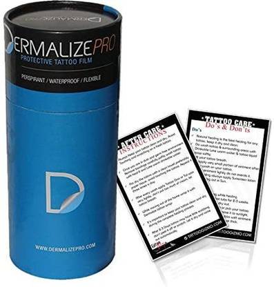 Dermalize pro Dermalize Protective Tattoo Film Roll Temporary Tattoo Kit