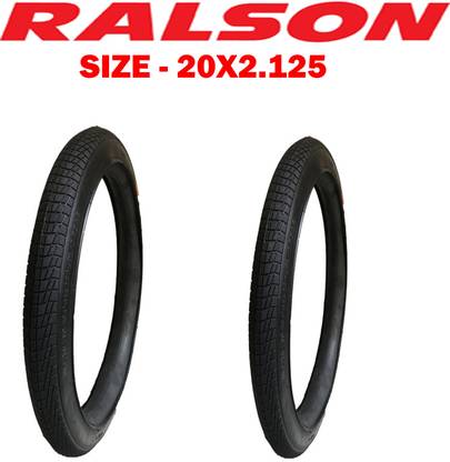 RALSON TYRE 20X2.125 P-2 TUBULAR TYRE For BICYCLE, BMX BIKE