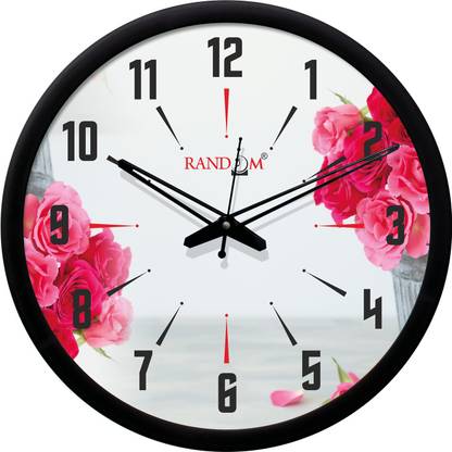 RANDOM Analog 30 cm X 30 cm Wall Clock