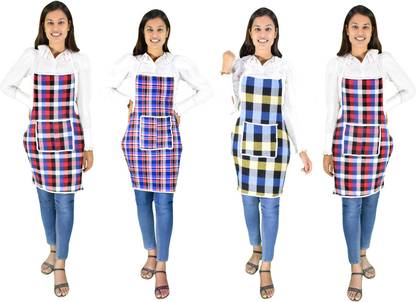 Glun Cotton Home Use Apron - Free Size