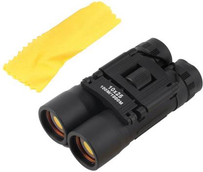 JHGGF Outdoor 10x25 zooming zoom Folding Rotate adjustable binocular travelling Binoculars Binoculars (21 , Black) Binoculars