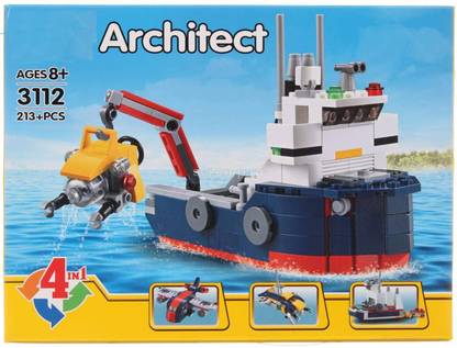 TMG 3112 Architect Ocean Explorer Building Blocks 213 pcs