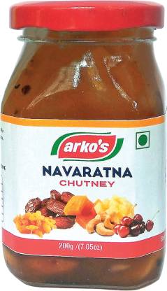 ARKOS Homemade Navratna (Dry Fruit) Chutney Chutney Paste