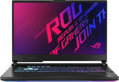ASUS ROG Strix G17 Intel Core i7 10th Gen 10750H - (16 GB/512 GB SSD/Windows 10 Home/6 GB Graphics/NVIDIA GeForce GTX 1660 Ti/144 Hz) G712LU-EV008TS Gaming Laptop