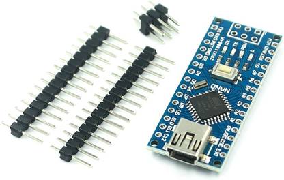 Aktronics Nano V3.0 Module ATmega328P 5V 16MHz CH340G Chip Microcontroller Development Board for Arduino Without USB Cable (Not-soldered Nano ) Micro Controller Board Electronic Hobby Kit