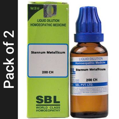 SBL Stannum Metallicum 200 CH Dilution