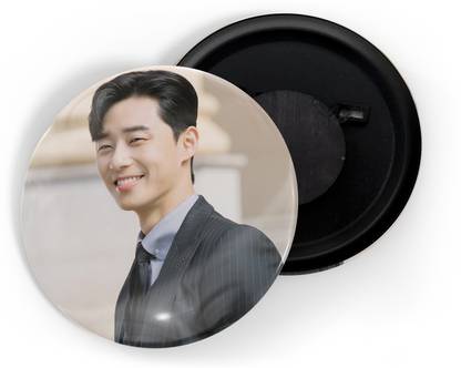 dhcrafts Multicolour Kdrama Actor Park Seo-joon D8 Pack of 1 Fridge Magnet Pack of 1