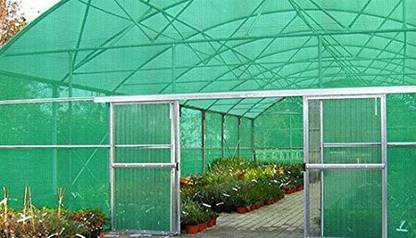 ZIMBLE Green Shade NET - (1mx 18m) 50%/ Sun Light blocking/ multipurpose For gardening / polyhouse/Green house /nursery/plants/ home balcony/ agro net/ terrace garden/sun shade for balcony / Dust Protect shade nets -(3.25ft x 60ft) Portable Green House