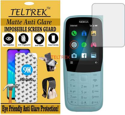 TELTREK Tempered Glass Guard for NOKIA 220 DUAL SIM (Matte Flexible Shatterproof)