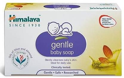 HIMALAYA Gentle Baby Soap, 75gm (Pack Of 6)