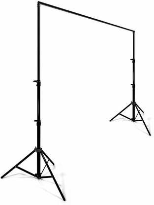 WON BRAND 9X8 Feet Photography/Filming Backdrop Stand Back Screen Support System, 2 in 1 Kit) Tripod