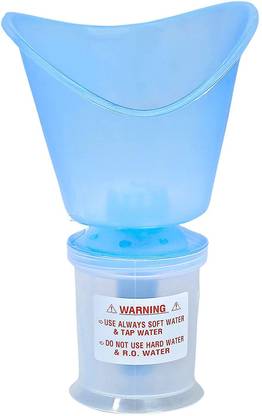 Tilak Facial Steamers vaporizer Professional Steam Inhaler for Face Sauna Mask Moisturizer Cold and Cough,Steamer, Nozzle Inhaler, Vaporiser 3 in 1, (Blue) Vaporizer