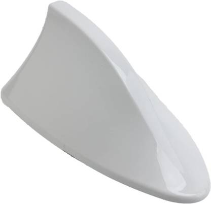 Campark Car Shark Fin Antenna Aerial Universal AM/FM Radio Signal Car Shark Fin Antenna white Hidden Vehicle Antenna