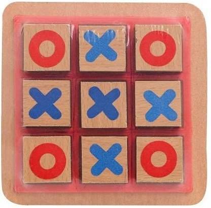 Spocco ™Mini TIC TAC Toe Game for Kids, Indoor Game for 2 Player Party & Fun Board Game