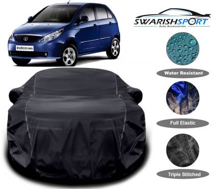 Swarish Car Cover For Tata Indica Vista (With Mirror Pockets)