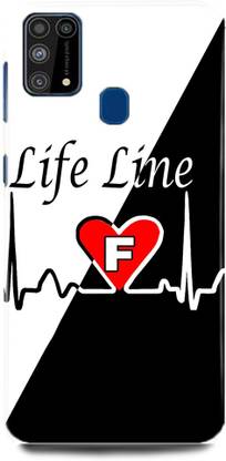 MS STYLISH Back Cover for SAMSUNG Galaxy F41, F NAME BACK COVER NAME WITH F F NAME F LETTER F F Letter F Alphabet
