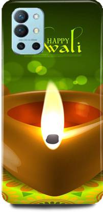 DIKRO Back Cover for OnePlus 9R, festival deepwali happy diwali happy deepawali deepak