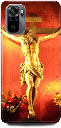 DIKRO Back Cover for REDMI Note 10S, JESUS, CROSS, CHRISTIANS, ISHU, MASIHA LOVE, GOD