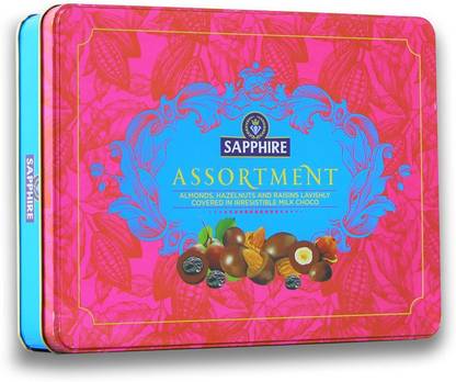 Sapphire Chocolate Coated Nuts, Almond : 350g Truffles