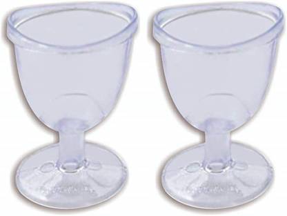 fastro Plastic Eye Wash Cup 2 pack Combo For Home Use