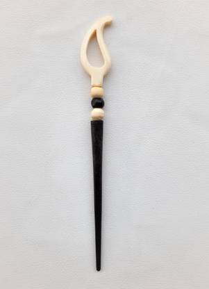 Jain Export Designer Handcrafted Bone and Horn Wooden hair stick Bun Stick