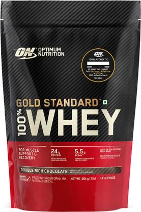 Optimum Nutrition (ON) Gold Standard 100% Protein Powder - Primary Source Isolate Whey Protein