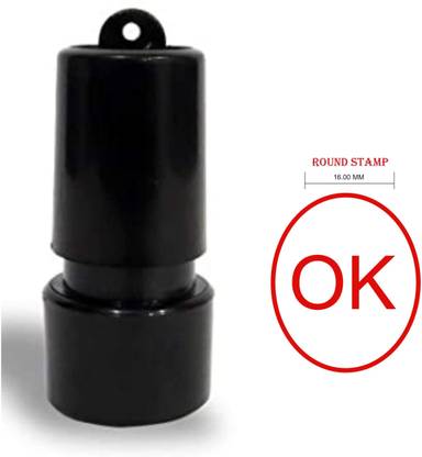 SAMRAT ARTS OK Impression Self Ink Stamp Self Inking Stamp