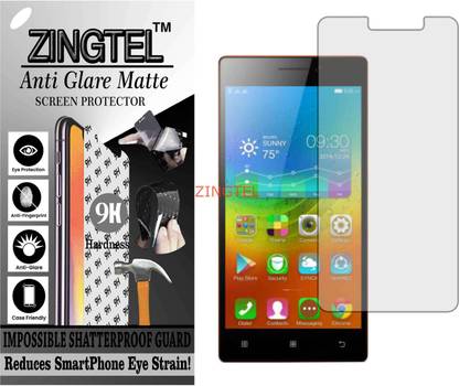 ZINGTEL Tempered Glass Guard for LENOVO X2-AP (Matte Flexible Shatterproof)