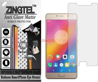 ZINGTEL Tempered Glass Guard for LENOVO P2 4GB (Matte Flexible Shatterproof)