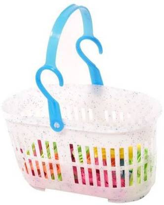 rushabh collections Plastic CLIP BASKET SMALL SIZE FOR STORAGE CLIP Storage Basket