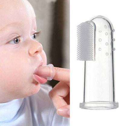 Parhat Silicone Baby Toothbrush Newborn Infant Finger Toothbrush Cepillo Ultra Soft Extra Soft Toothbrush
