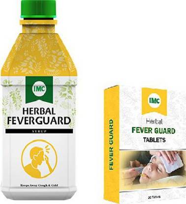 IMC HERBAL FEVER GUARD SYRUP & FEVER GUARD TABLETS COMBO