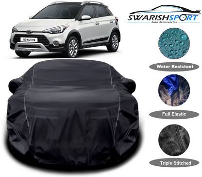 Swarish Car Cover For Hyundai i20 Active (With Mirror Pockets)