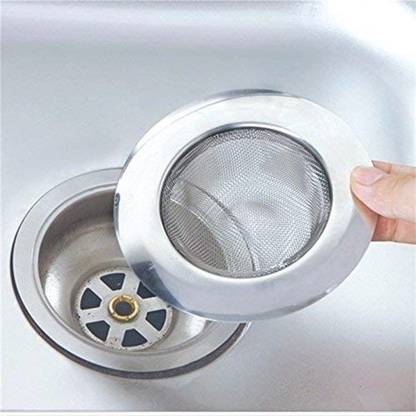 Spylock Basin Stainless Steel Push Down Strainer
