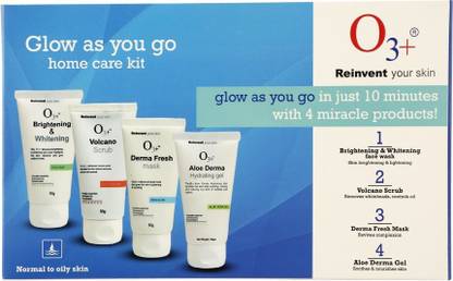 O3+ Glow as you go kit (Normal to oily skin)
