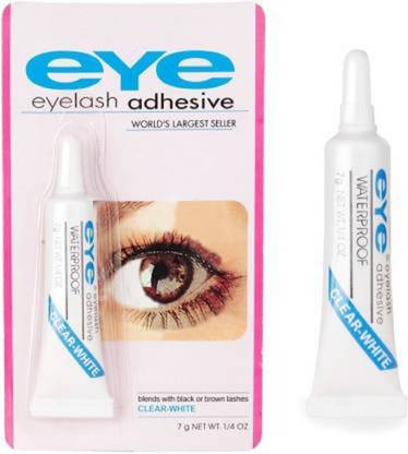 Freecloud Waterproof False Eyelashes Makeup Adhesive Eye Lash Glue Clear White