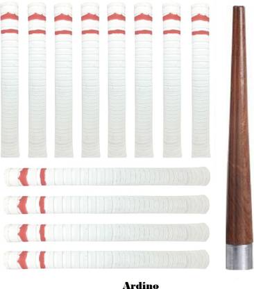 Ardino Set Of 1Gricket Bat Handle Gripper Cone With 12Bat Handle Replacement Grip Chevron