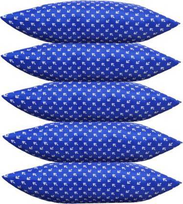 PAHADIYA DEEP PRINT Polyester Fibre Geometric Sleeping Pillow Pack of 5