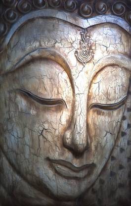 Po Lin Monastery Buddha wallposter 30cm x 45 cm Canvas Art