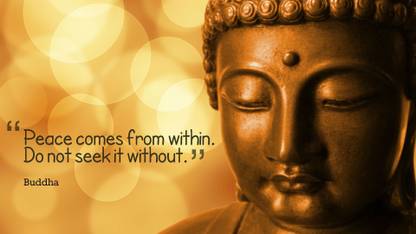 Buddha quotes wallposter Fine Art Print