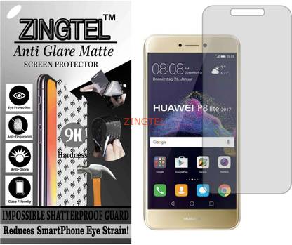 ZINGTEL Tempered Glass Guard for HUAWEI P8 LITE (2017) (Matte Flexible Shatterproof)