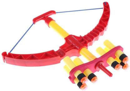 REEVA CREATION rchery Set Bow and Arrow , Shooter Target Bow and Arrow Toy with Soft Bullet , Outdoors Games for Kids Bows & Arrows